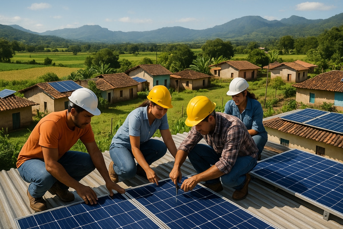 Energías renovables y empleo rural en Honduras