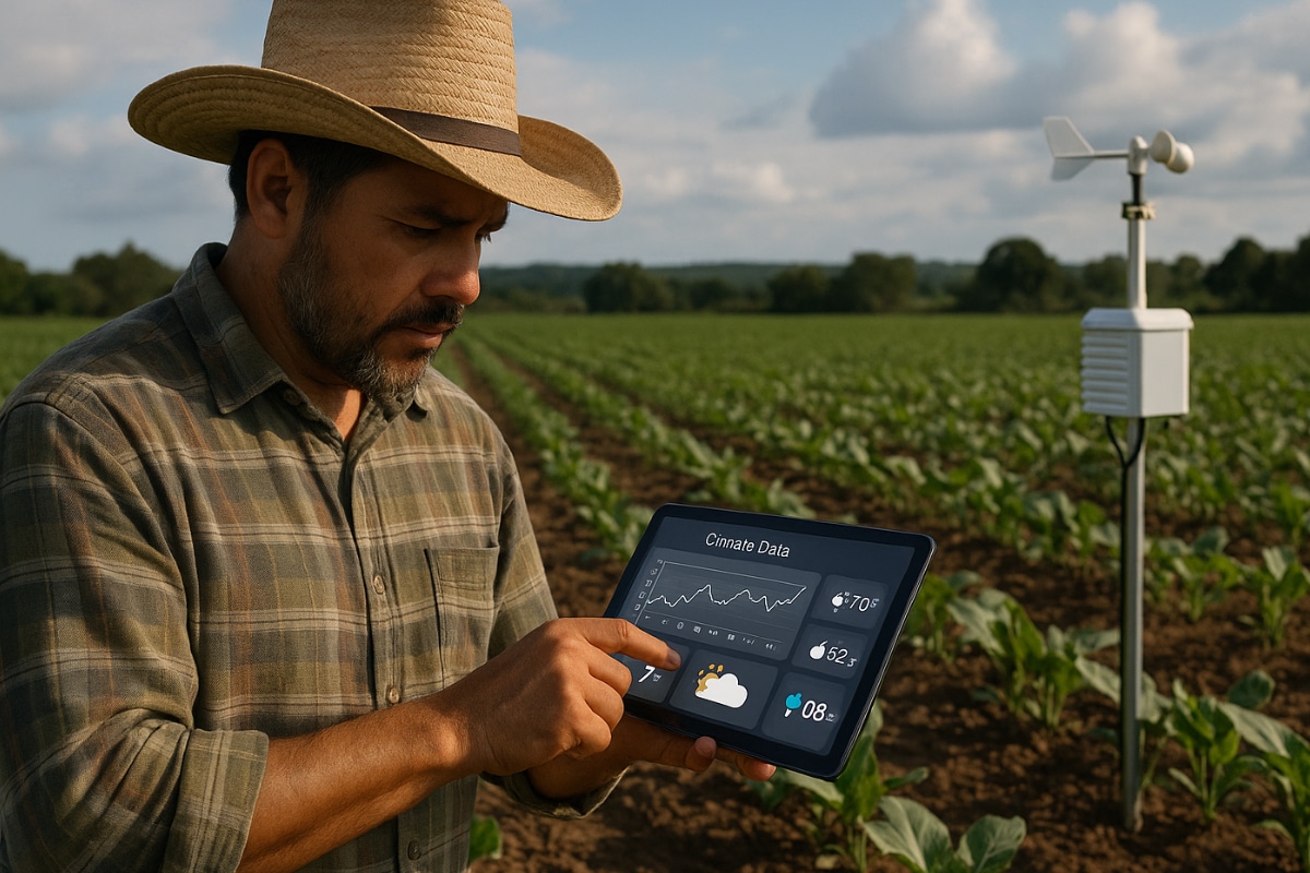 La importancia de monitorear el clima para la agricultura sostenible
