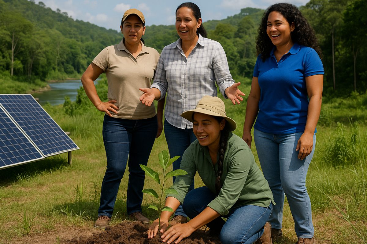 Mujeres líderes en sostenibilidad en Honduras