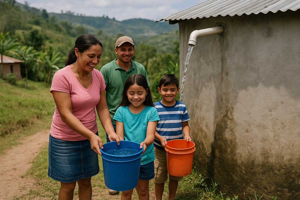 Soluciones comunitarias al acceso limitado de agua en zonas rurales